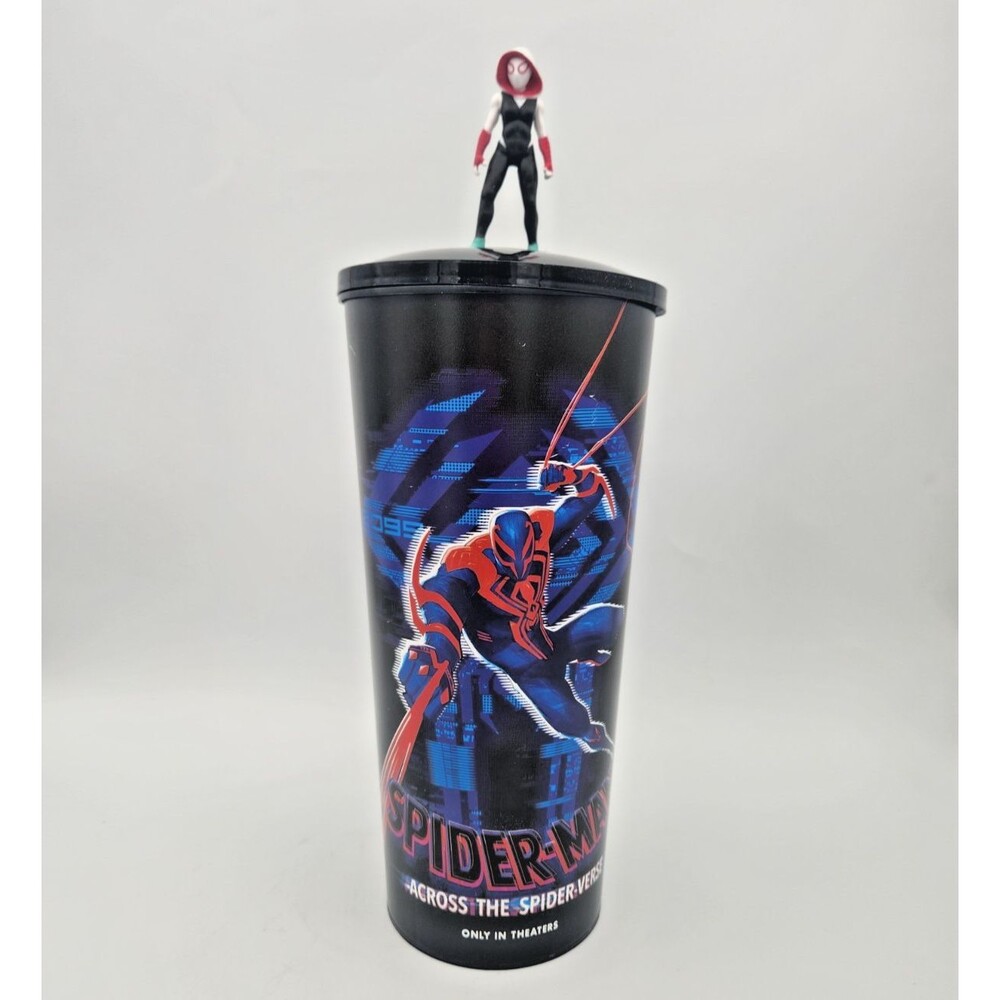 2023 Spider-man Across the Spider-Verse cup Spiderverse Gwen Cup Topper No straw
